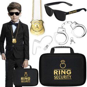 Ring Security Wedding Ring Bearer Gifts - Security Box, Ring Bearer Sunglasses